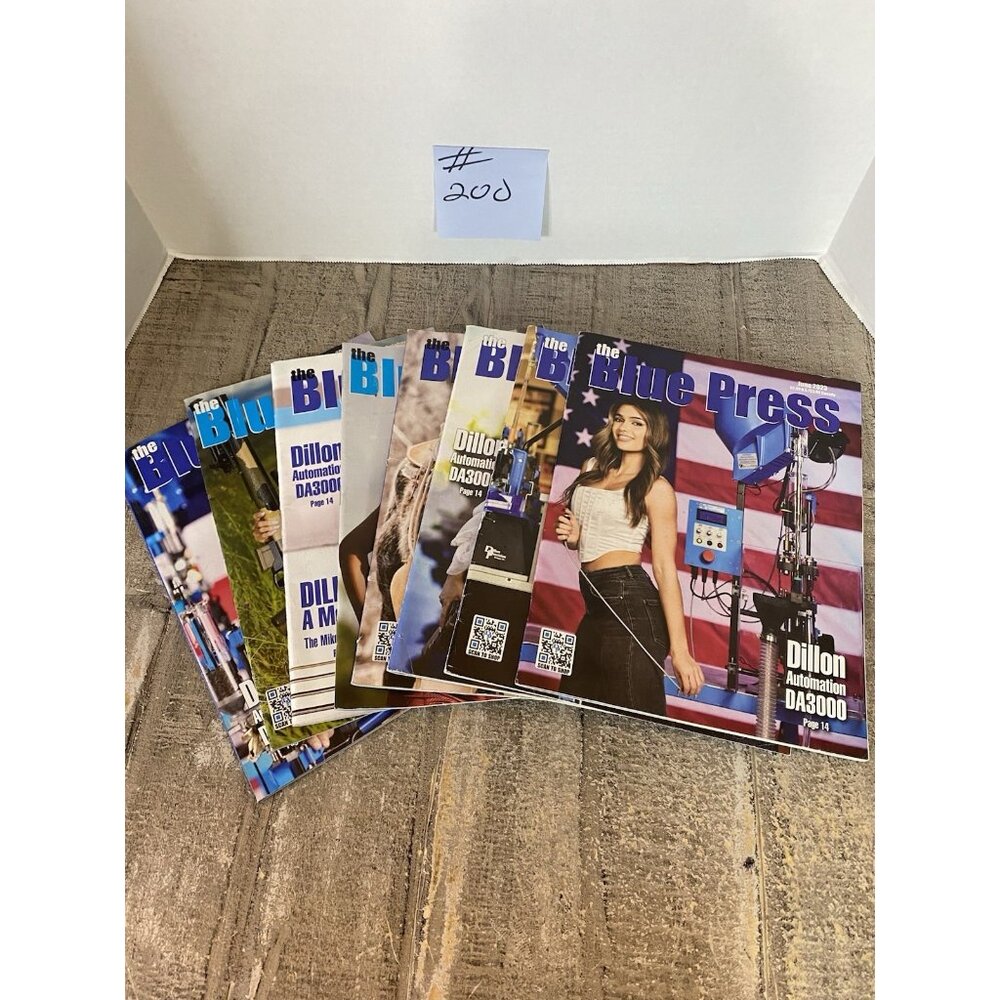 The Blue Press Magazine Bundle #200